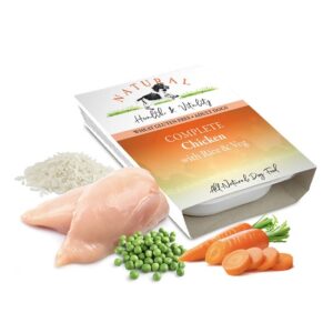 Complete Chicken & Rice with Vegetable (x10 Trays) | 60% Meat | Adult Dog Food