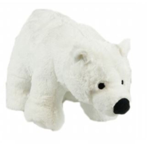 Animal Instincts | Snow Mates | Perdita Polar Bear Small/Large | Dog Toy